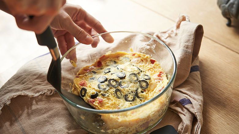 キッシュ風オムレツ