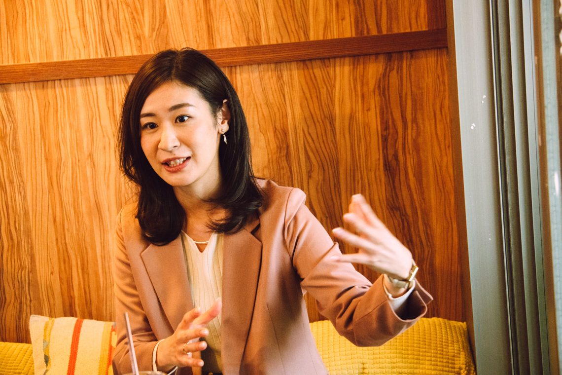 「GOLD STAR」開発担当 　 新木絵理
