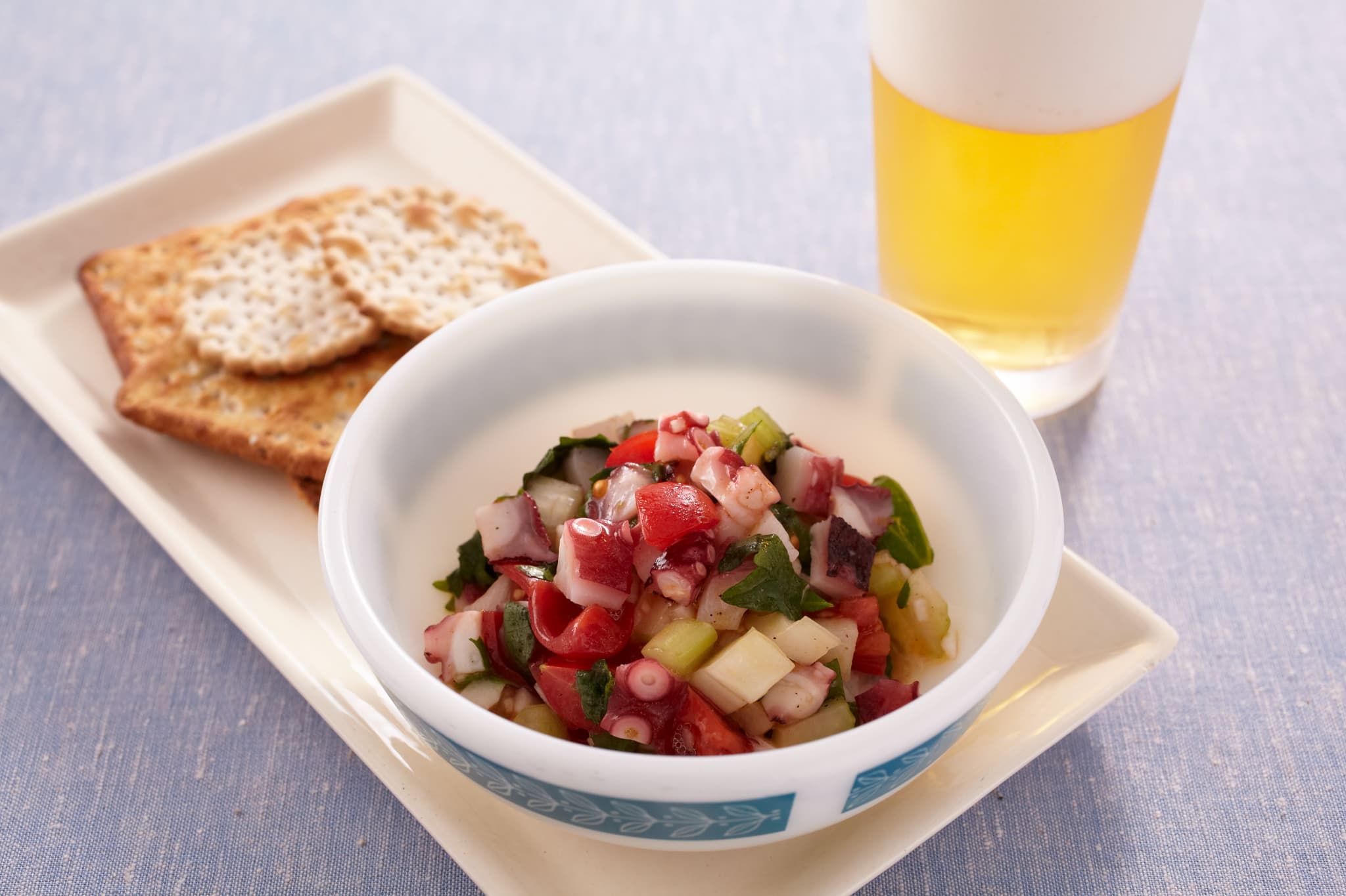 たこと香味野菜のタルタル