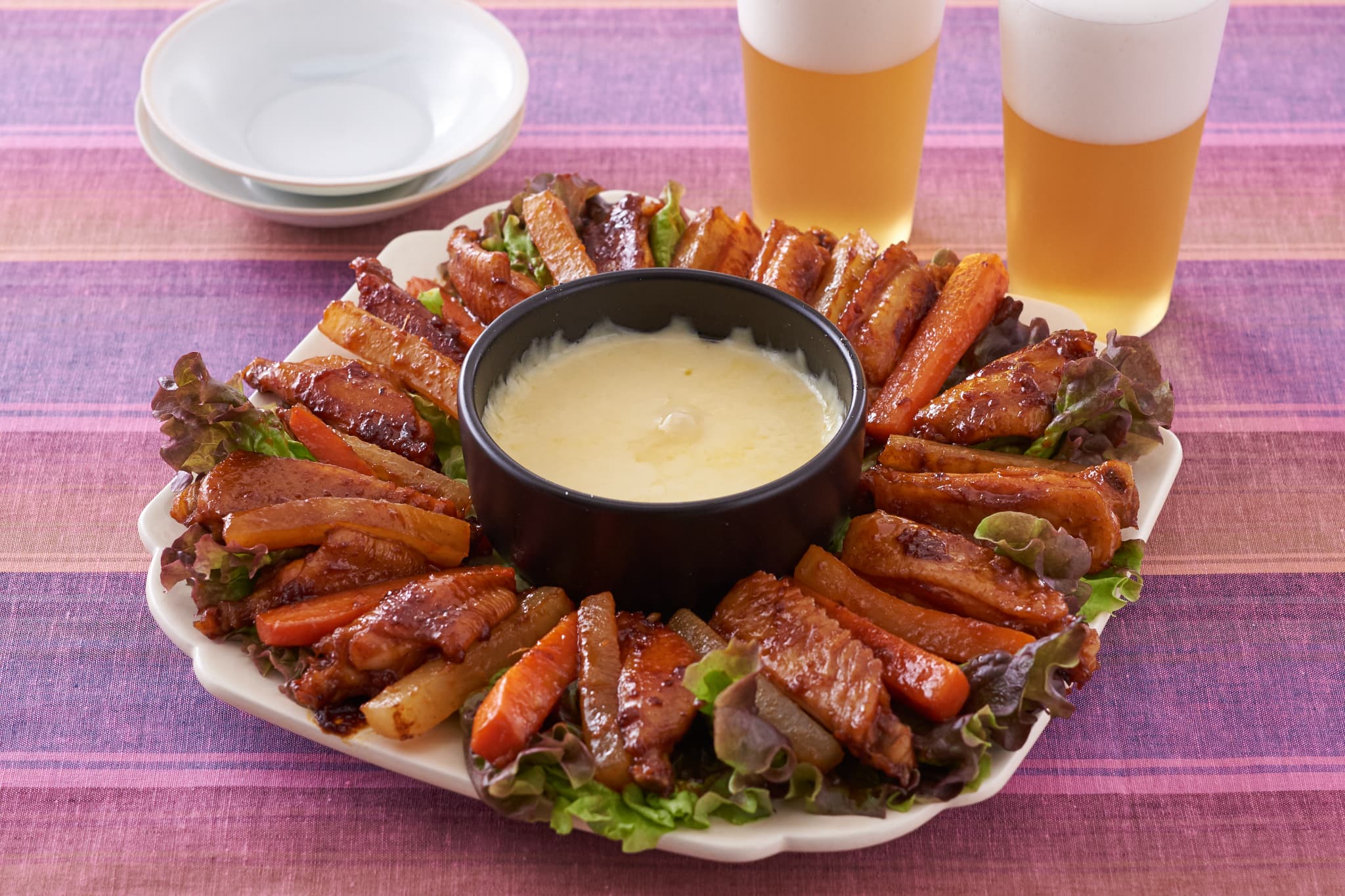 チキンスペアリブのチーズタッカルビ