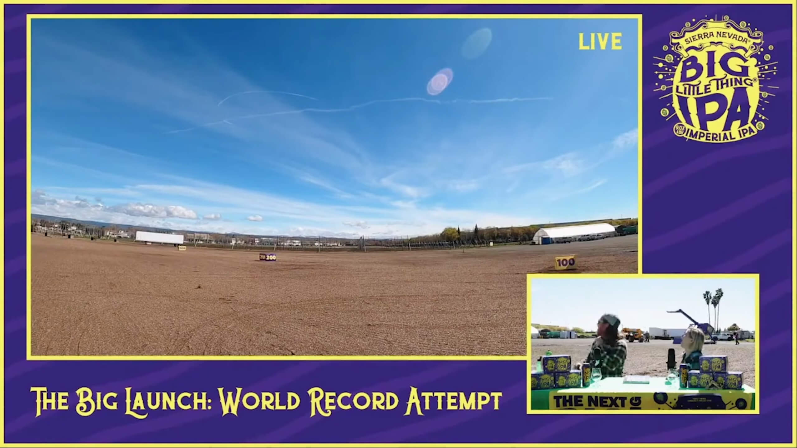 THE BIG LAUNCH:WORLD RECORD ATTEMPT
