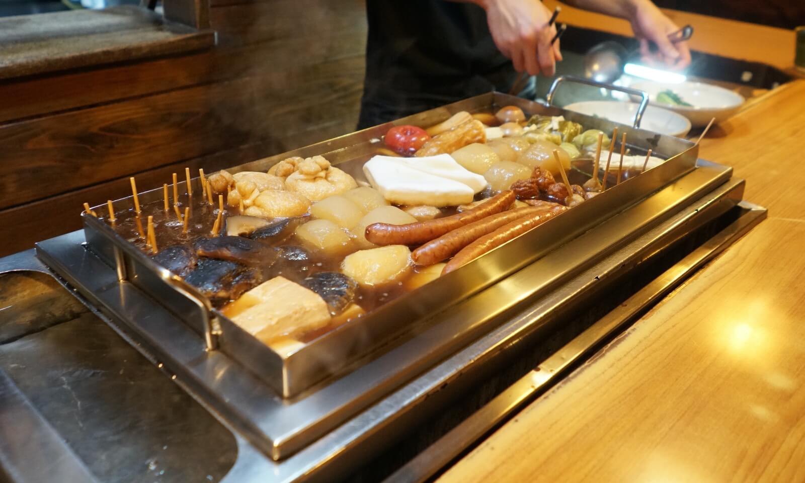 『酒蔵 大太鼓』のおでん