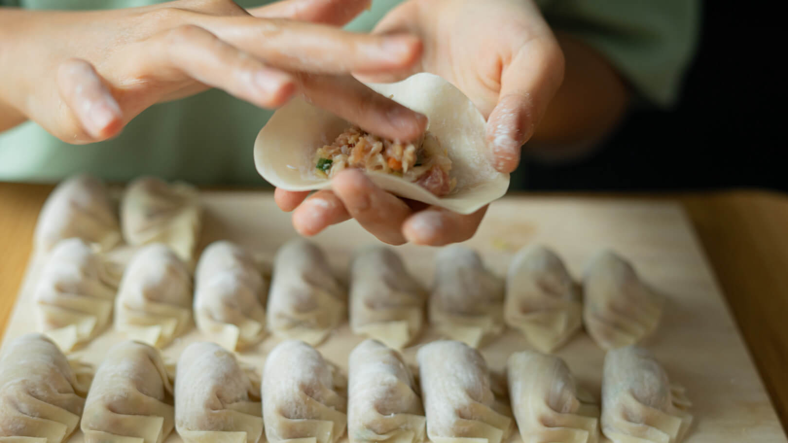 いくつでも食べられそうな餃子鍋