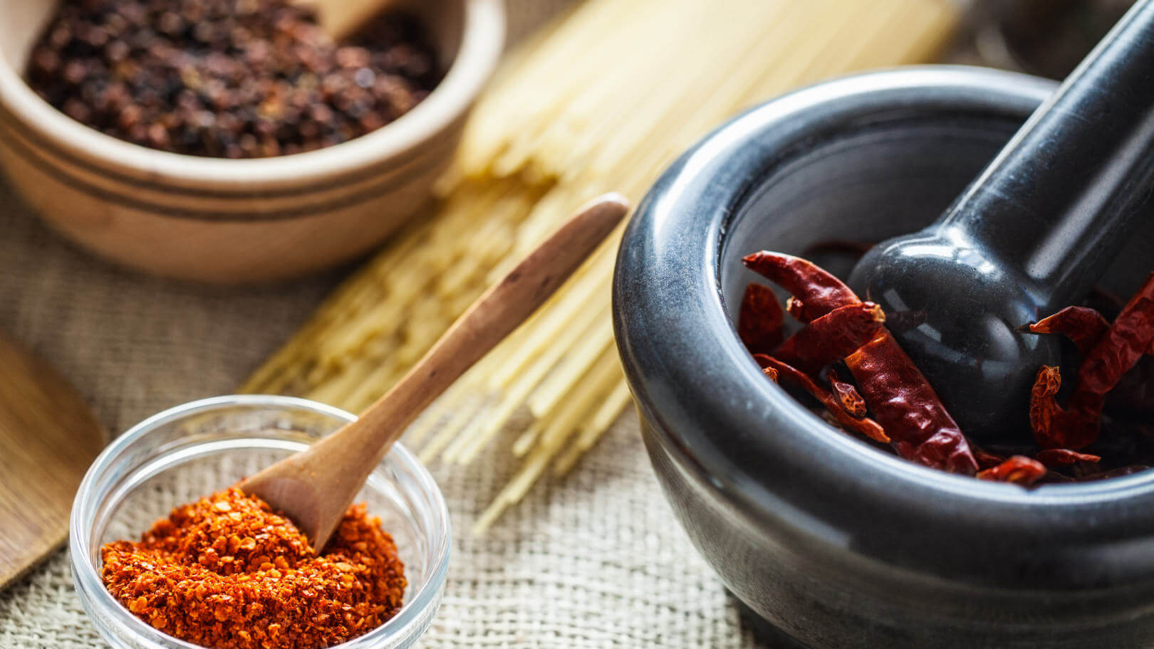 辛みでさらにアクセント！