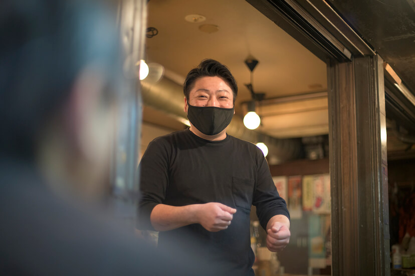 オーナーの原田一国さん