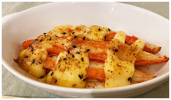 カニカマ七味マヨ