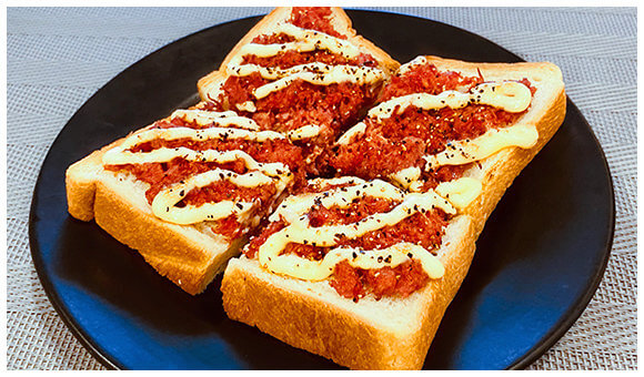 コンビーフマヨ焼