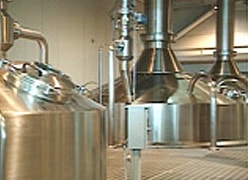 麦芽のでんぷんの糊化を行う仕込釜